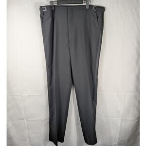 Mitchell’s Atlanta GA Dress Pants 44x36 Black Adjustable Waist USA Made R5